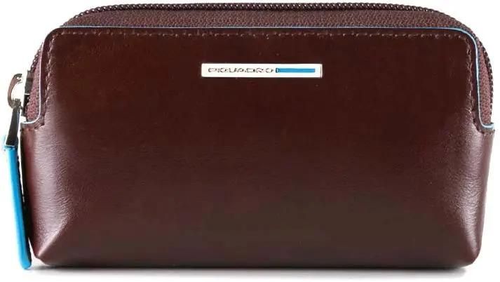 Ключница Piquadro Blue Square, кожа натуральная, коричневый  [pc4216b2/mo]